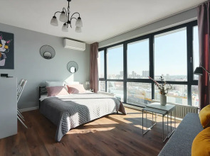 Квартира с панорамным видом на город