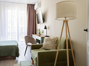 Апартаменты Бирюза УК Атмосфера с видом на горы