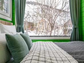 Коттедж Премиум с Терассой и Красивым Видом в Терсколе от Квартирукинг