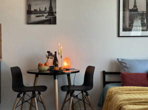 Квартира Уютная Студия с Панорамным Видом На Москву