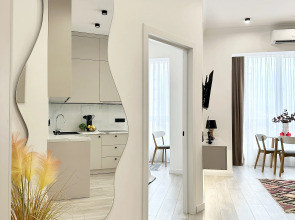 Апартаменты 158/4 Комфорт сити с двуспальной кроватью, диваном и красивым видом