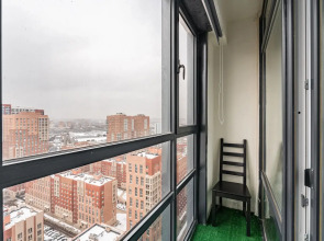 Апартаменты Студия с Панорамным Видом на 25 Этаже