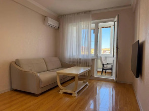 Апартаменты Светлая 1-к квартира с балконом и стильной гостиной на Кавказской