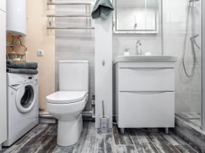 Апартаменты Prudius Apart в центре Кронштадта с панорамными окнами