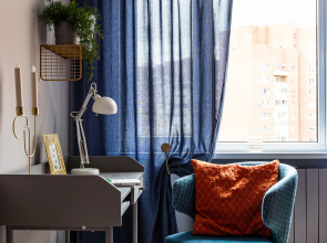 Квартира Piter Apartments двухкомнатные с кондиционером рядом с Лахтой