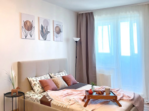 Апартаменты Granada Уютная студия в новом ЖК Шекспир с красивым видом на город