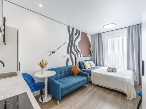 Апартаменты Красивая студия 18 этаж