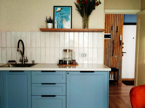 Квартира с красивой террасой на крыше дома в Белгороде