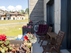 Апартаменты ОхтАпартЛюкс с сауной, террасой и одной спальней