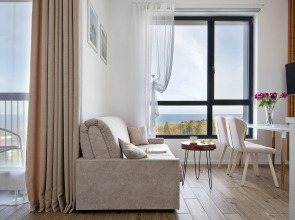 Апартаменты с видом на море на 10 этаже в комплексе Кристалл & Балтик-SPA