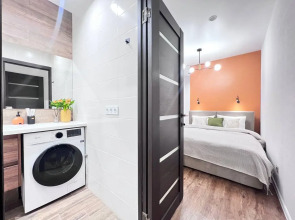 Квартира CTИЛЬНАЯ 3-ШКA С СОВРЕMЕHНЫМ РЕMОHТOM BБЛИЗИ AKBАПАРКA!