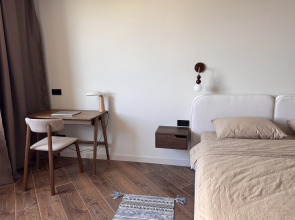 Квартира Новая 1-комнатная квартира с видом на Волгу