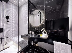 Апартаменты Видовая студия с хаммамом у реки