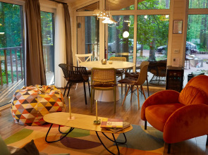 Частный дом Большая Репинская дача в лесу