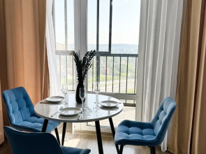 Апартаменты Комфорт с шикарным видом на город
