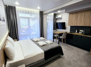 Апартаменты Панорама Ачишхо номер Superior с балконом и видом на горы