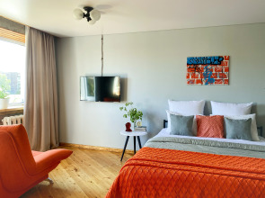 Апартаменты Hygge Karelia в стиле Art Loft