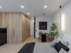 Апартаменты В стиле Минимализм в ЖК Панова-Парк