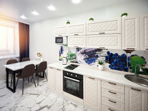 2-к. полноценная квартира, класса люкс, с панорамой на храмовый комплекс