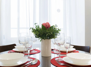 Квартира 1-к стильная недалеко от залива на Алендея 3 от RentAp, 4 сп.места