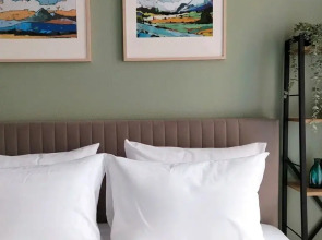 Квартира Студия с красивым видом на город с 24 этажа