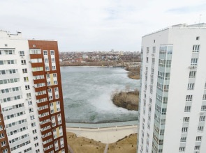 Квартира на 24 этаже с панорамным видом на две реки