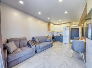 Апартаменты в центре Сочи для 3 гостей ЖК Сокол с видом на море