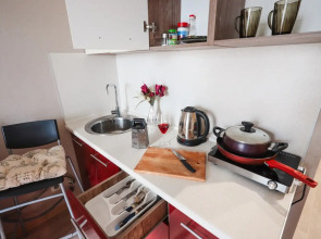 Квартира Уютная квартира-студия в ЖК Славянка