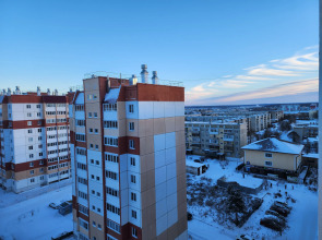 Апартаменты Студия Заря с Видом на Город Рядом с Вокзалом