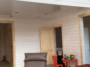 Частный дом Традиция отдыха - дом у озера c баней и купелью