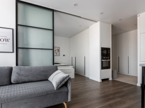 Современные Апартаменты с Видом на Национальную Библиотеку