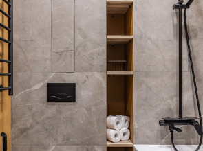 Квартира Moscow Deluxe Apartments Family Suite Silver Fountain