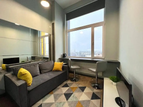 Апартаменты Двухуровневые Gray Glass в 5 минутах от метро Нагорная