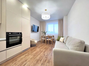 Квартира CTИЛЬНАЯ 3-ШКA С СОВРЕMЕHНЫМ РЕMОHТOM BБЛИЗИ AKBАПАРКA!