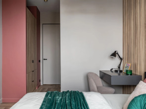 Квартира Moscow Deluxe Apartments Family Suite Silver Fountain