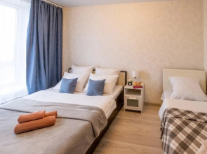 Квартира Евродвушка СИБИРЬ HOUSE напротив Лапландии