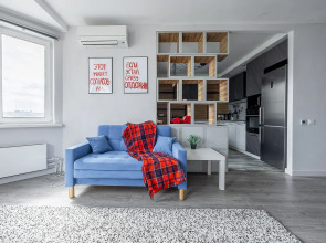 Квартира Просторная квартира с видом на Волгу