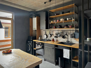 Апартаменты Дизайнерская квартира в Красной Поляне