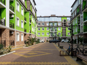 Апартаменты Red Apartments Арт Лайт Сити Шерли