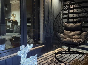 Частный дом Уютный дом в стиле барнхаус, с сауной, недалеко от реки