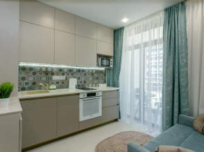 Апартаменты Студия ЖК Кислород с видом на горы