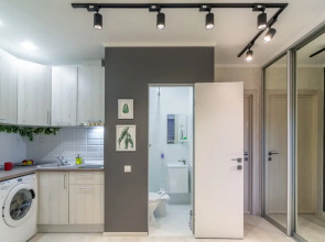 Апартаменты Студия Малахит с Парящей Кроватью