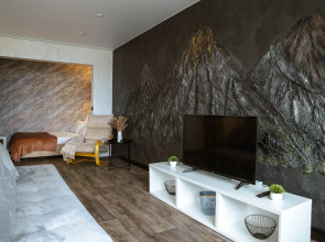 Апартаменты SAS 1-к Вулканическая Панорама с Видом на Вулканы и город