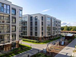 Апартаменты Wood Resort в Сестрорецке в комплексе с бассейном