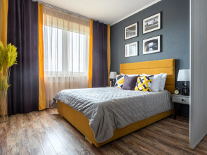 Апартаменты Prudius Apart с панорамными окнами на Ленинском