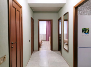 Апартаменты Двухкомнатная квартира с балконом