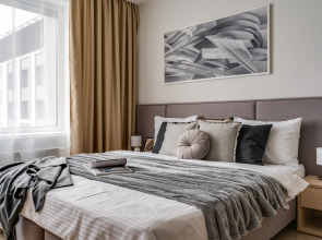 Апартаменты Grey Apartment с видом на город