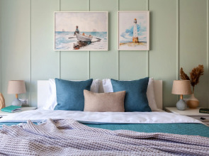 Апартаменты Prudius Apart в центре Кронштадта с панорамными окнами