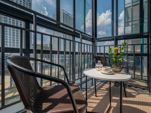 Квартира Студия БТВ Апартс на улице Щербакова