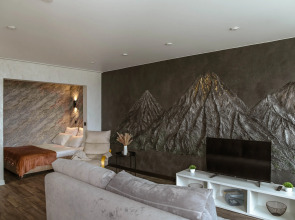 Апартаменты SAS 1-к Вулканическая Панорама с Видом на Вулканы и город